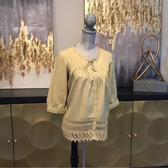 Boho Lace Blouse - Picture 10 of 11